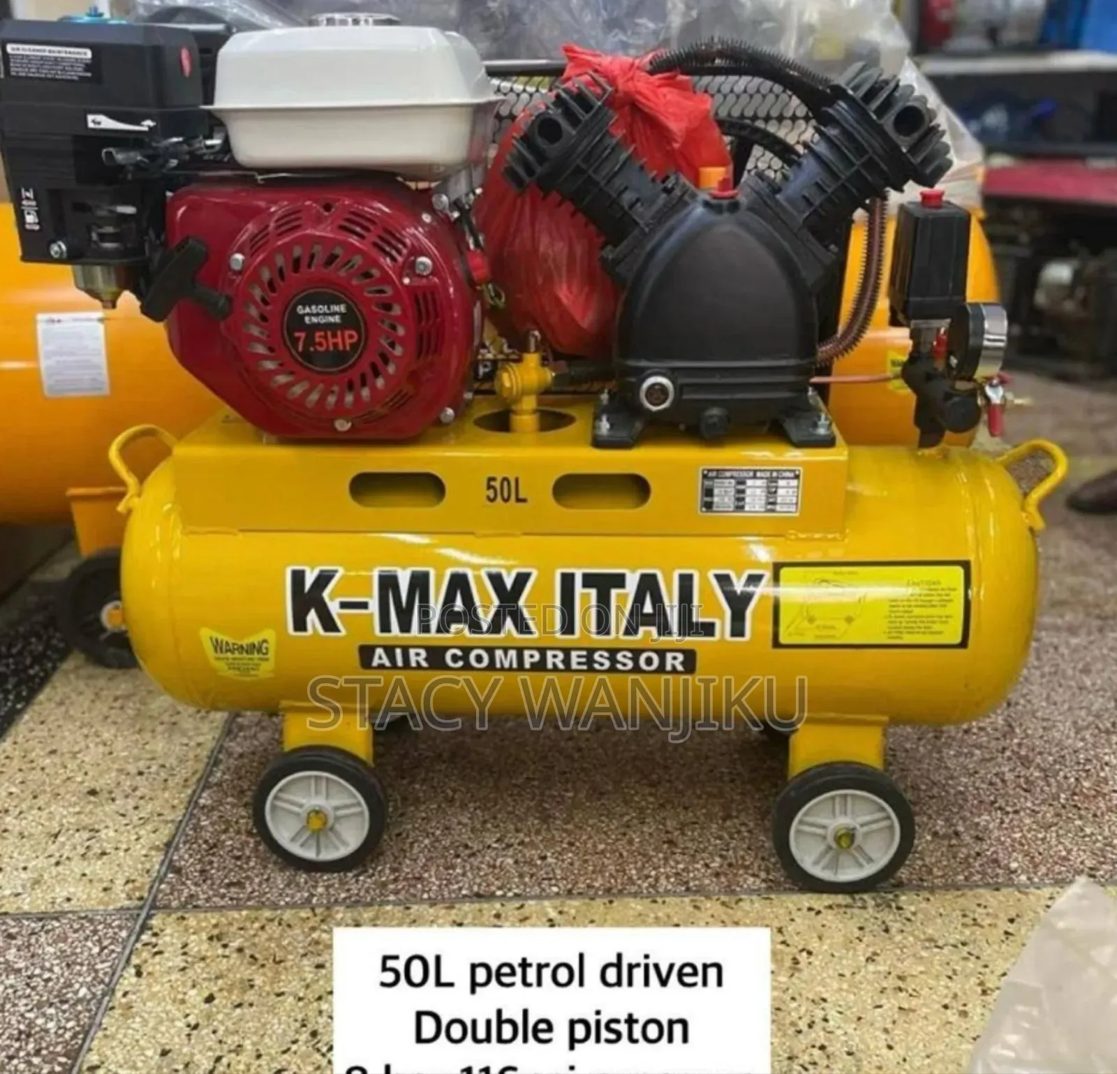 Petrol Driven Air Compressor Machine/ Air Compressor 50l
