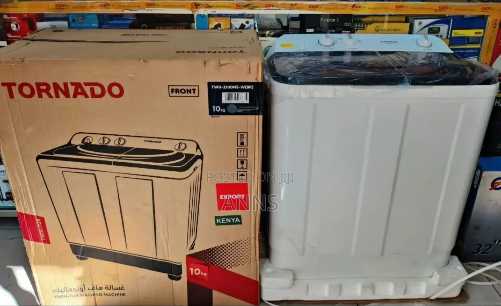 Tornado 10kgs ~ Wash and Pin Laundry Machine