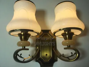 Glass Double Wall Lamp Hotel Bedroom Corridor Modern Luxury