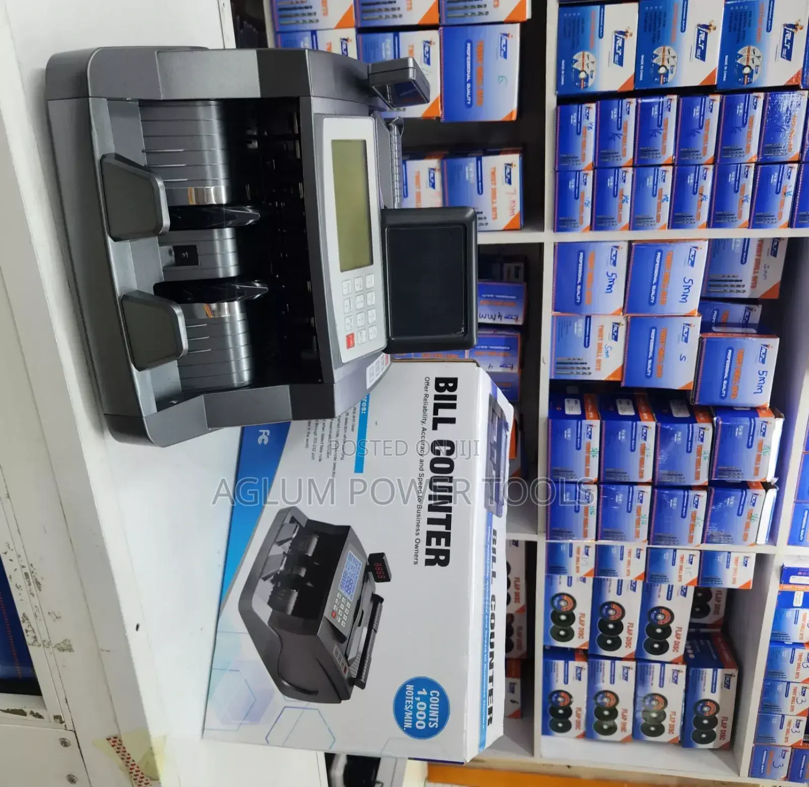 Professional Bill Counter Machine 1000/Min