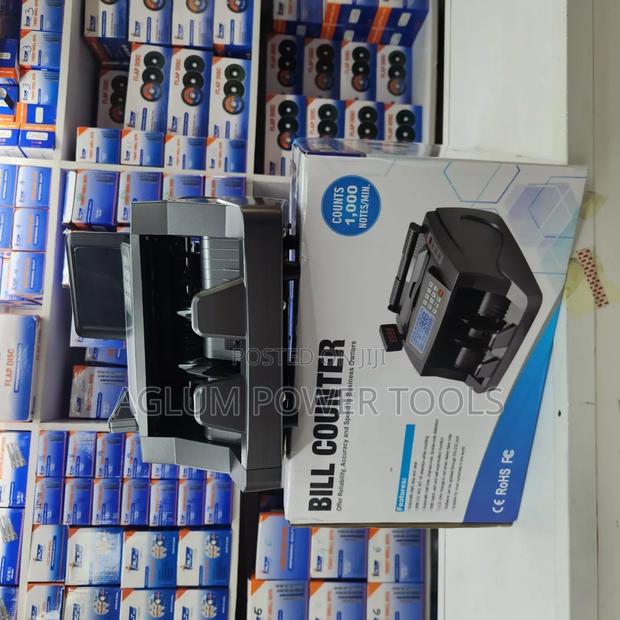 Durable Bill Counter Machine With Side Display - main view