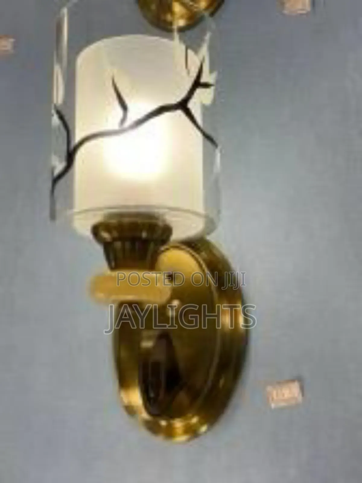 Bedside Bedroom Lamp Light Glass Lamp