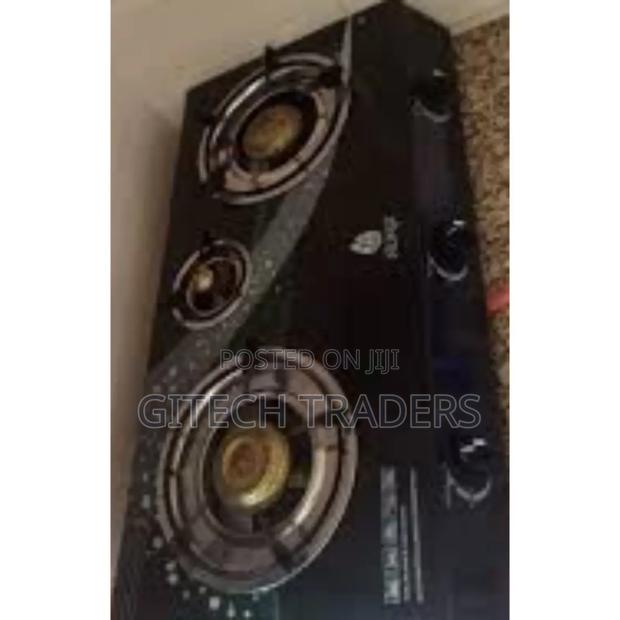 3 Burner Top Glass Nunix