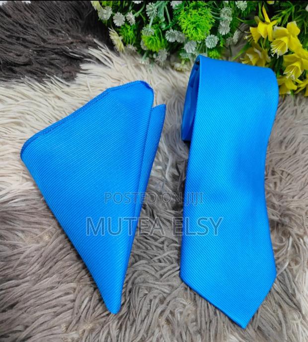 Navyblue Ocean Blue Official Tie Sets - main view