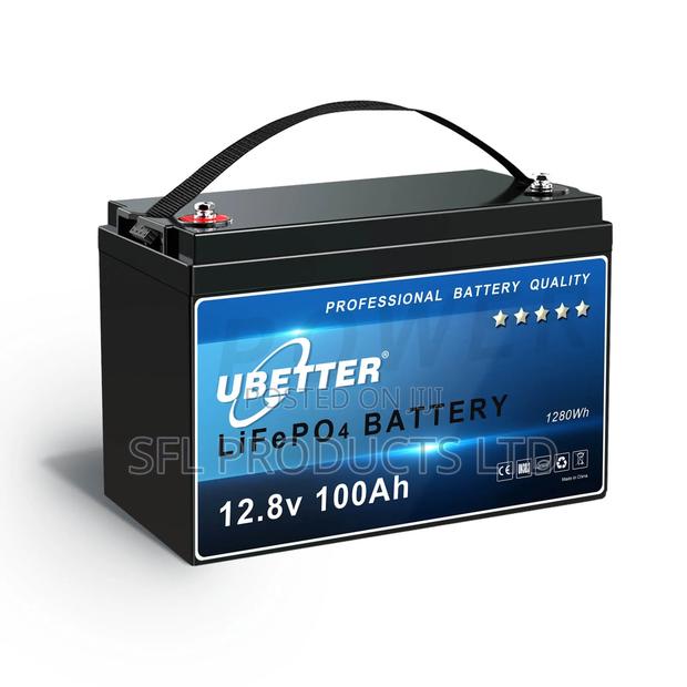 Lithium Battery- Ubetter Brand -12.8v 100ah