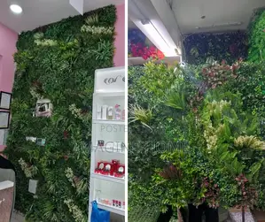 Artificial Green Wall Panels/Hedges Bar Grill Wall Decor