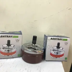 Ashtray With Top Cover.