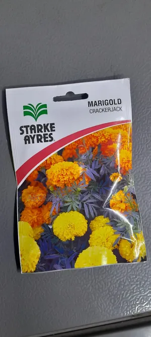 Marigold Crackerjack Flower Seeds Starke Ayres 3.6grams