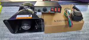 Buy 9 Tone Siren Horn Hooter With Mic For All Cars