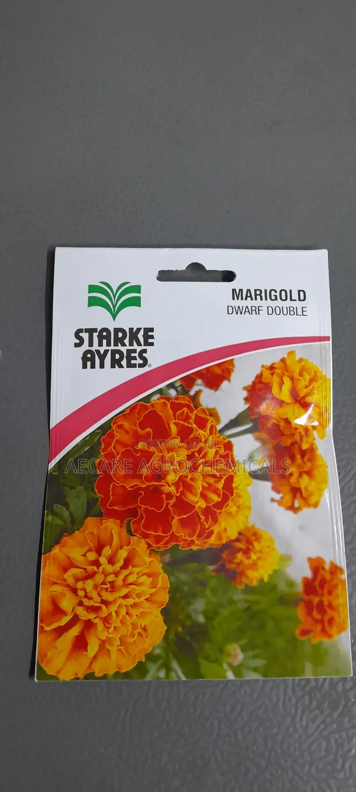 Marigold Dwarf Double Flower Seeds 1.3G