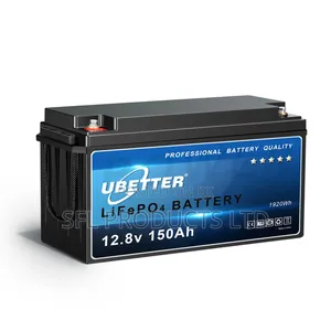 Solar Rechargeable Lithium-Ion, Lead Acid Replacement Batery