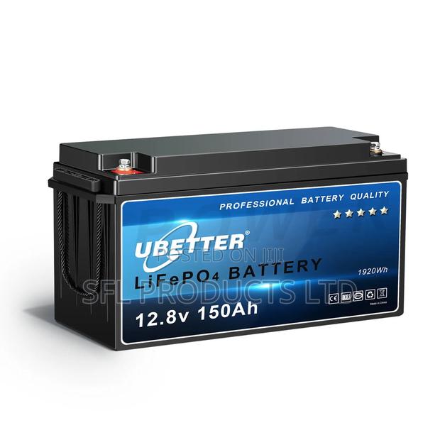Solar Rechargeable Lithium-Ion, Lead Acid Replacement Batery