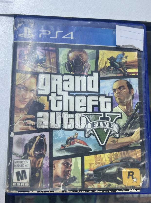 Well Used GTA5 Ps 4 Game - main view