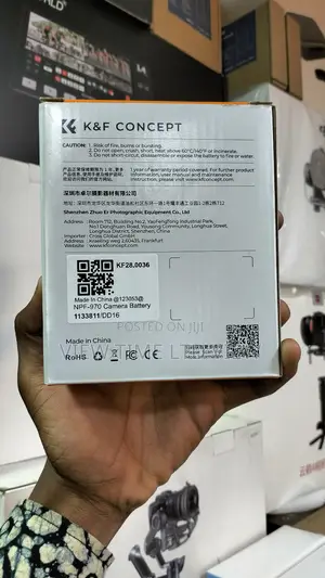 K F Sony Np F970 Battery 10500mah Battery