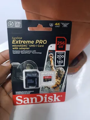 Sandisk 256gb Extreme Pro Micro SD 200mb/S