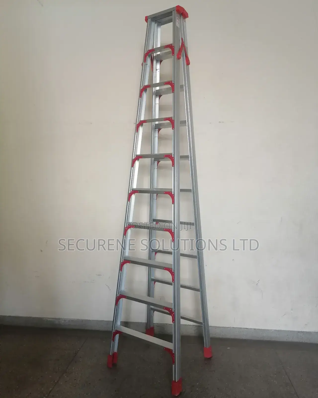 10x10ft Double-sided Ladder.
