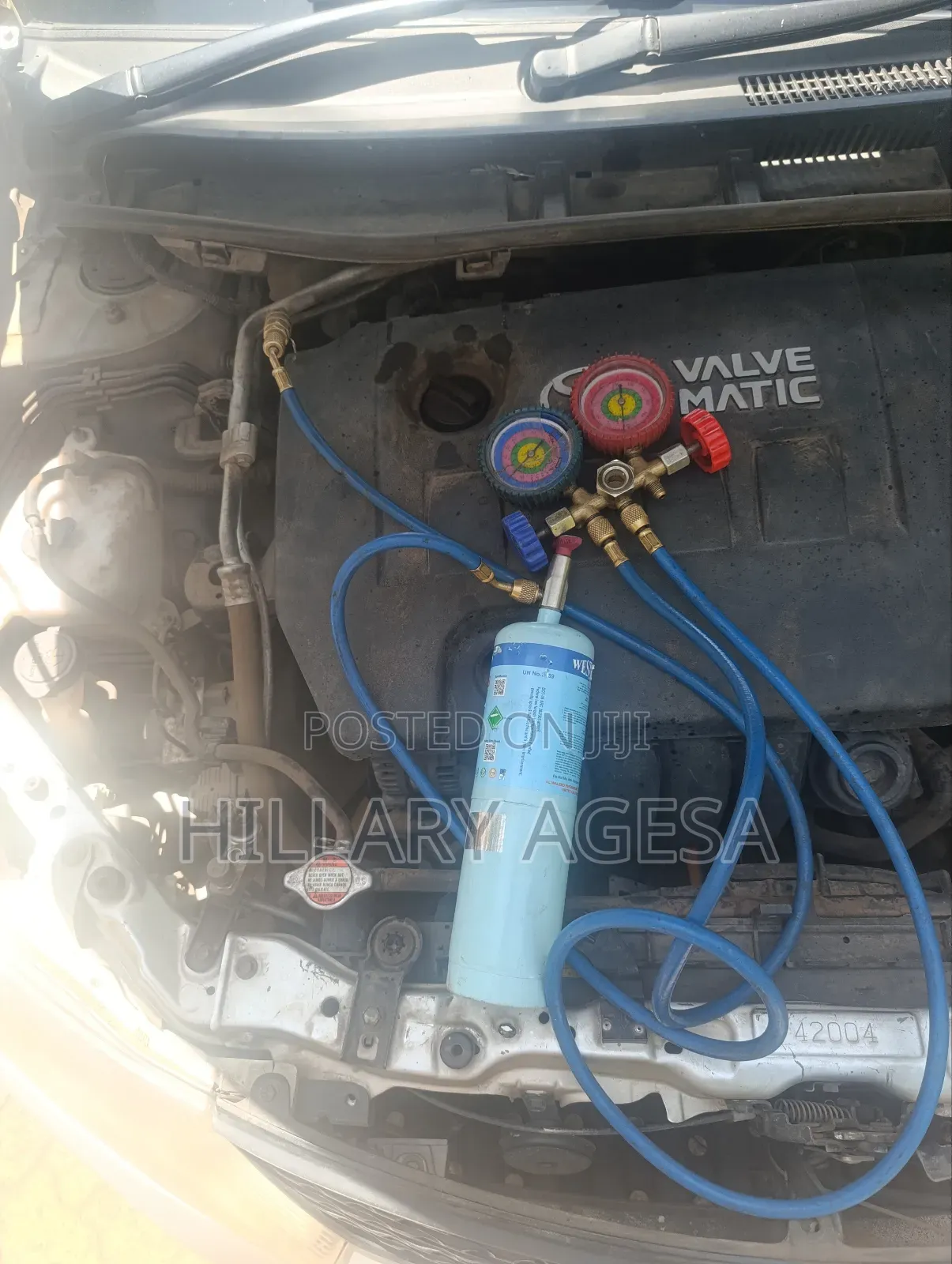 Car Aircon Gas Refill and Service