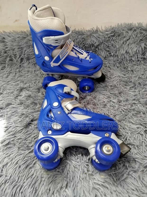 Blue Classy Quad Skates - main view