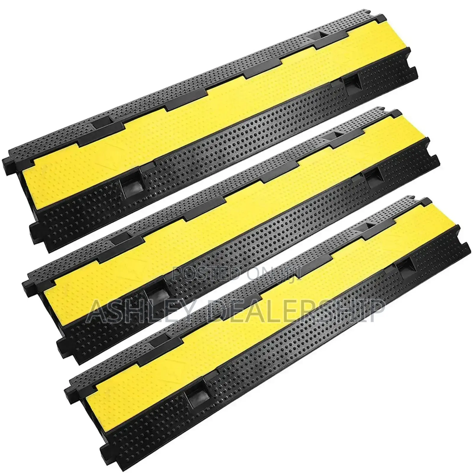 2-Channel Rubber Cable Protector