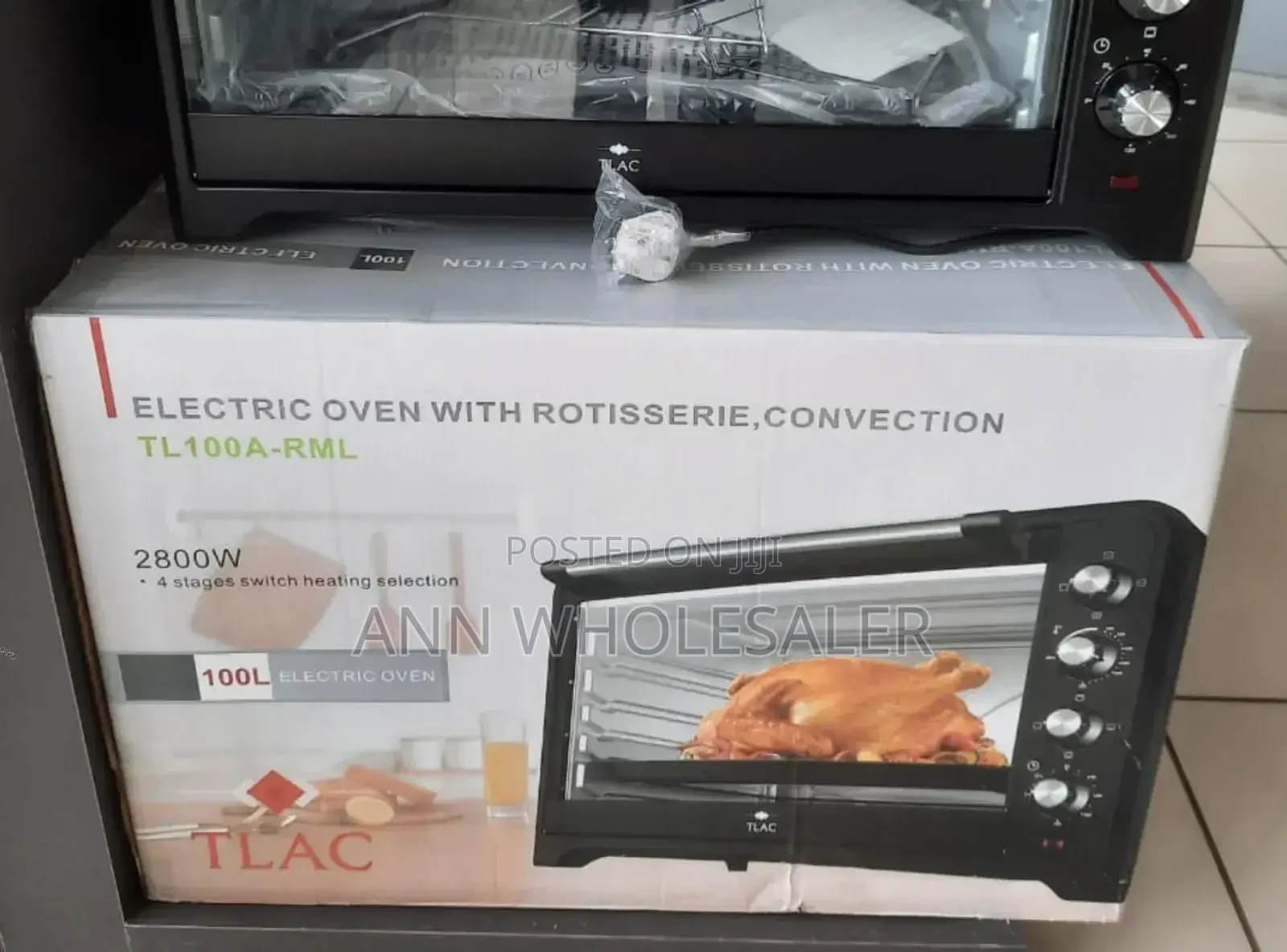 TLAC 100L Electric Oven Conventional 4 Staget/L-C
