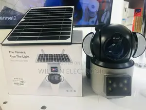 Dual Lens Solar 4G Camera