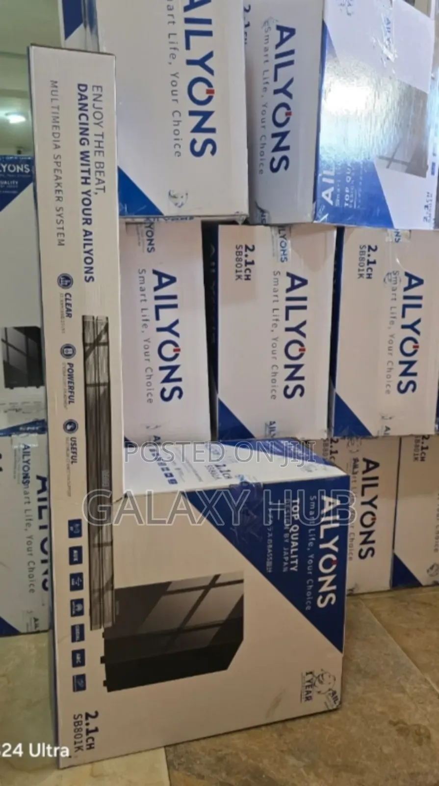 Ailyons 2.1ch Sb801k Soundbar Multimedia Speaker System