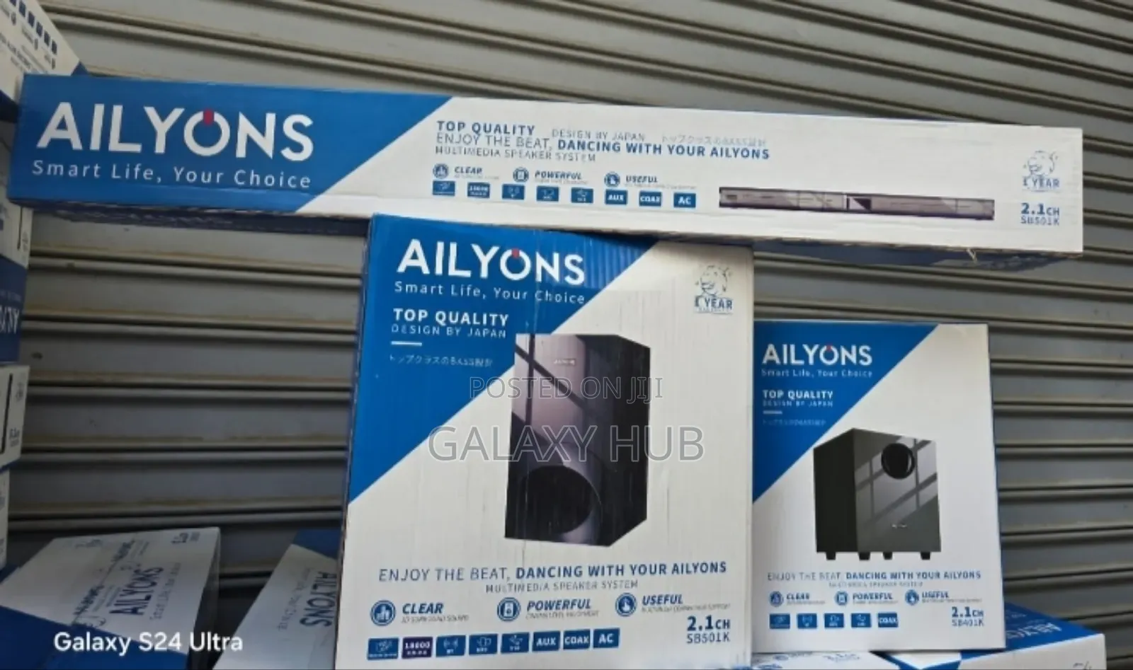 Ailyons 2.1ch Sb 501 Subwoofer/Soundbar/Speaker System