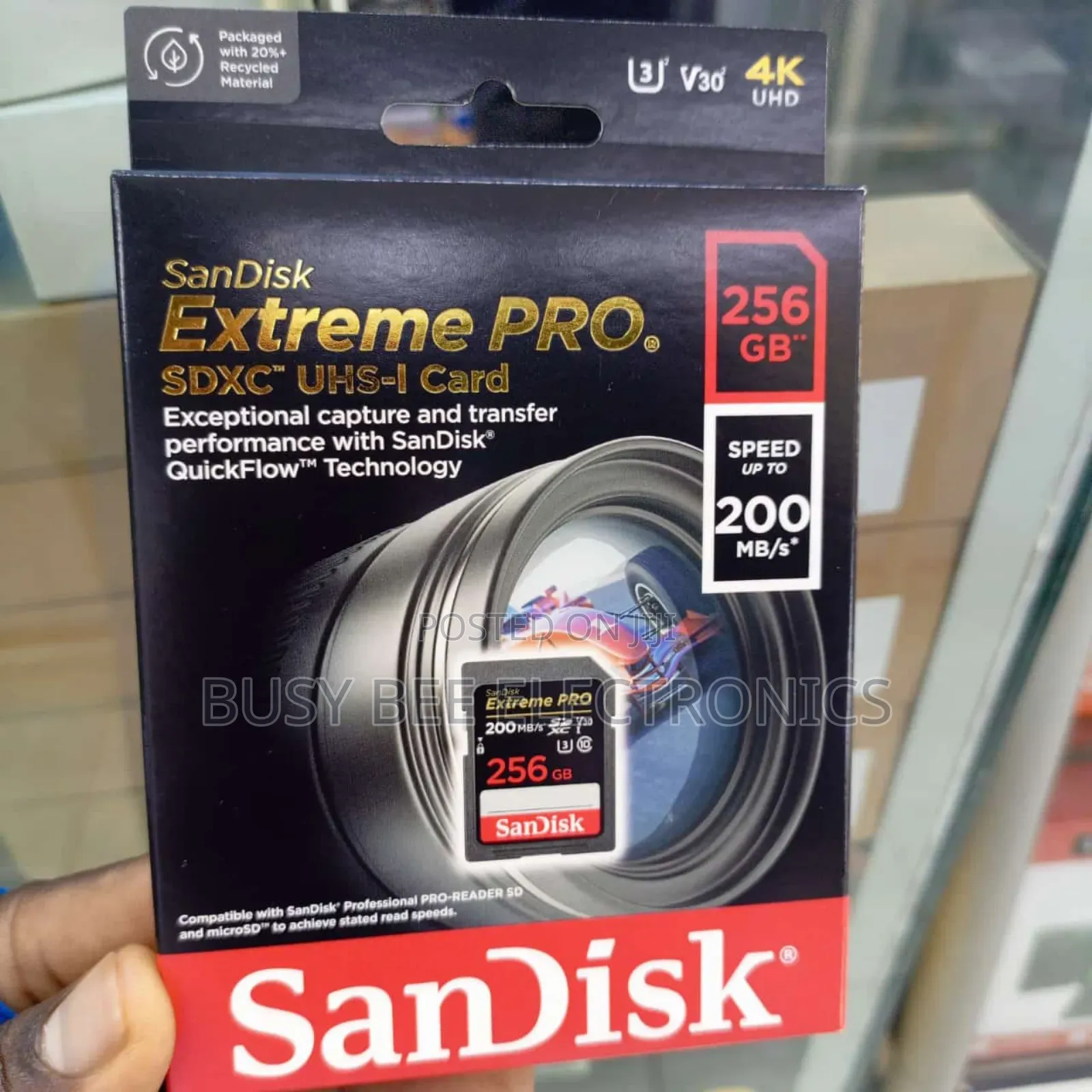 San Disk Extreme Pro Memory Card