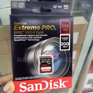San Disk Extreme Pro Memory Card