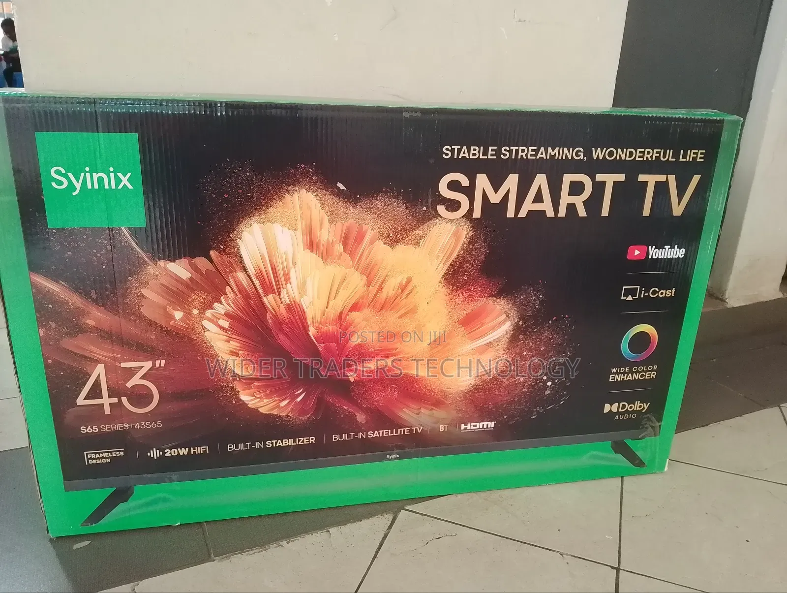 Syinix 43 Inch Smart TV-43S65