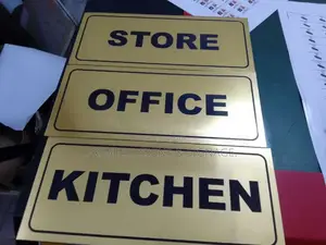 Door Sign | Engraved Sheets | Tags | Direction Sign