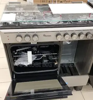 Ramtons 60*90stainless Steel Cooker With Gas Compartment R-1