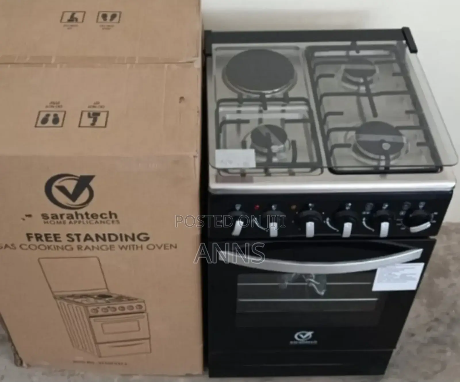 Sarahtech 50*55cm Standing Electric Oven Cooker