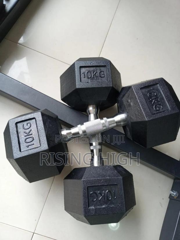 Top Quality Heavy Duty Hexagon Dumbbells