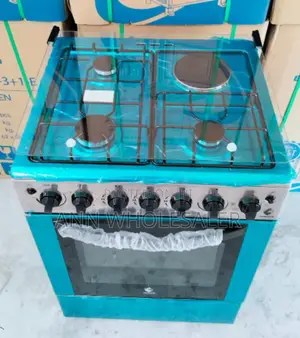Euroken 60*65 3+1 Standing Cooker With Electric Double E-S3g