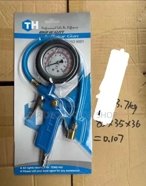 Inflator Gauge With Mercury