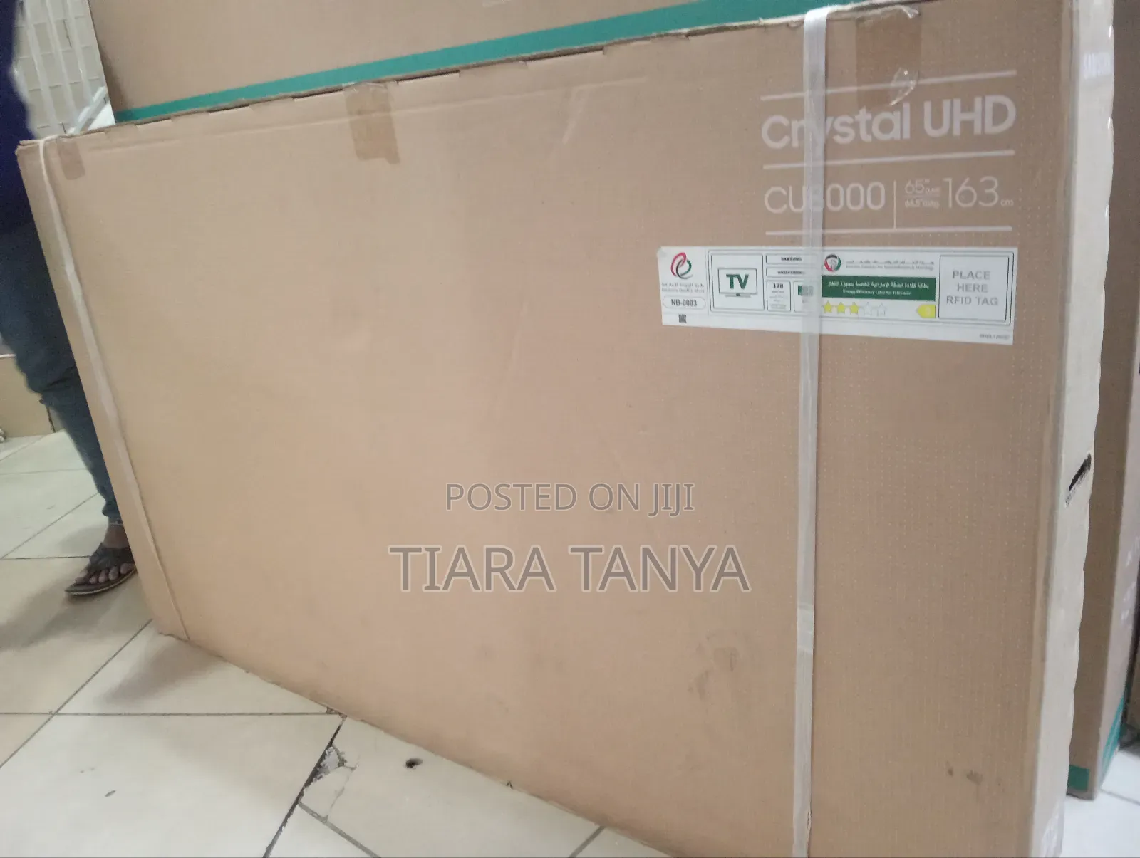 Samsung 65" Crystal Ultra Hd Smart Tizen Os Tv