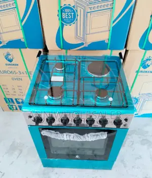 Euroken 60*65 3+1 Standing Cooker With Electric E-S3g
