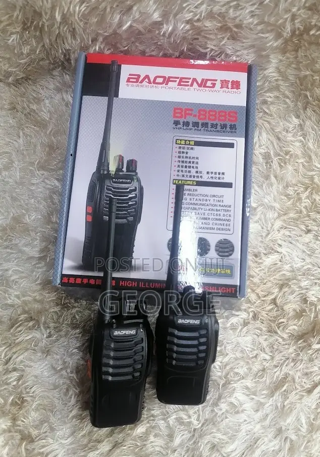 Baofeng Bf-888s Walkie-Talkie Radio Calls 2pcs//'