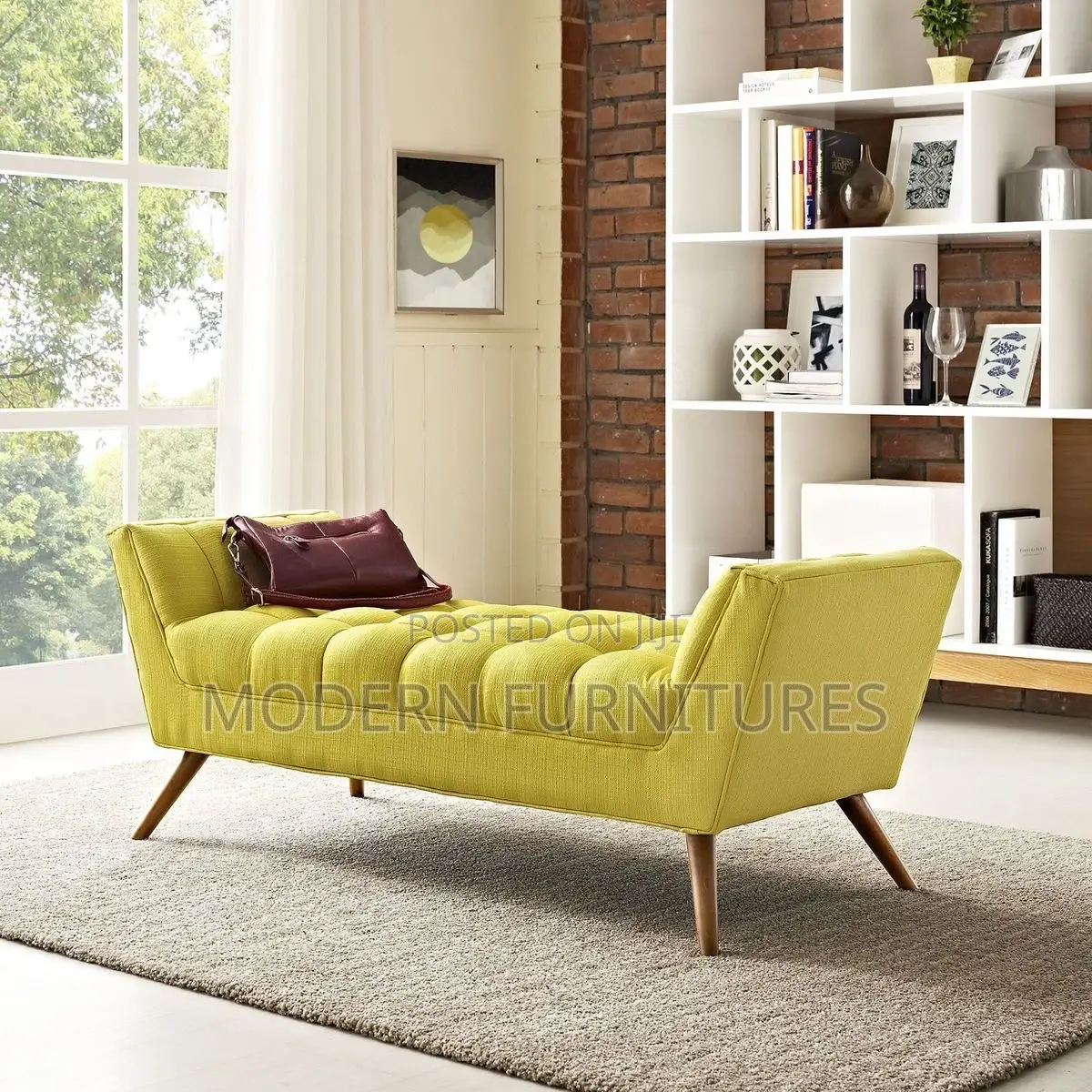 New, Elegant Bench Sofa