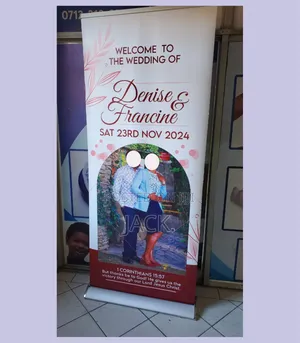 Corporate Roll Up Banners Printing and Design Good Prices