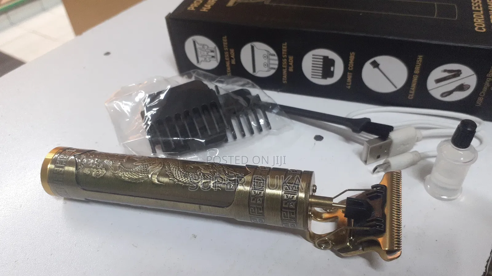 Rechargeable USB Cordless Clipper.Hair Trimmer