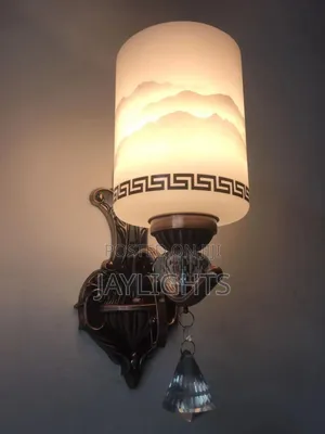 Creative Bedroom Bedside Single Glass Wall Lamp