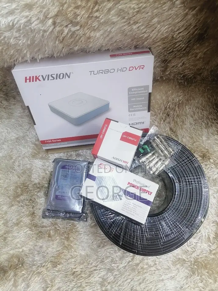 One Hik Vision 1080p IR CCTV Cameras Ki