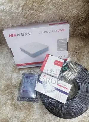 1 Color Day CCTV Cameras Hik Vision 1080p IR Kit