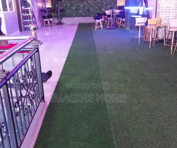 Green Grass Carpet Restaurant Floor Decoration - main view