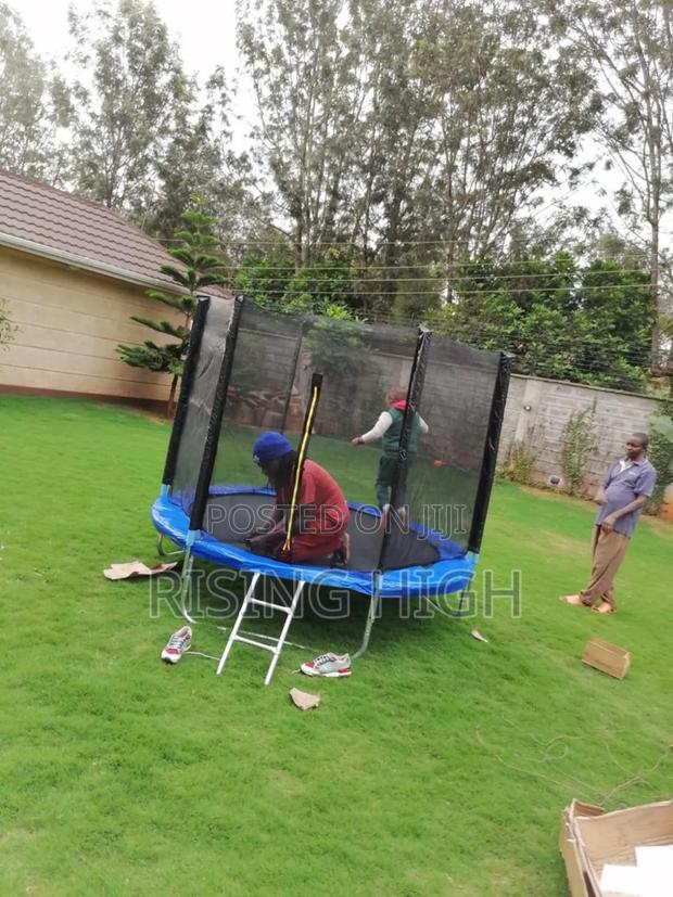 Compact Design Trampoline - main view