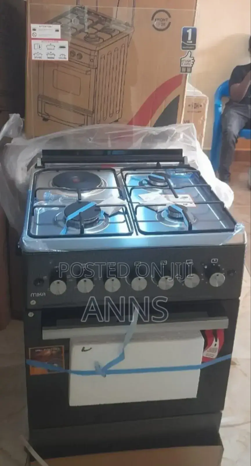 60*60 Mika 3+1 Gas Electric Cooker