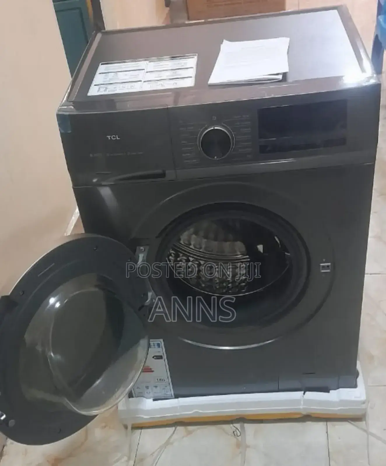TCL 8kgs Front Loaded Washing/ Laundry Machine'- Wash/Spin