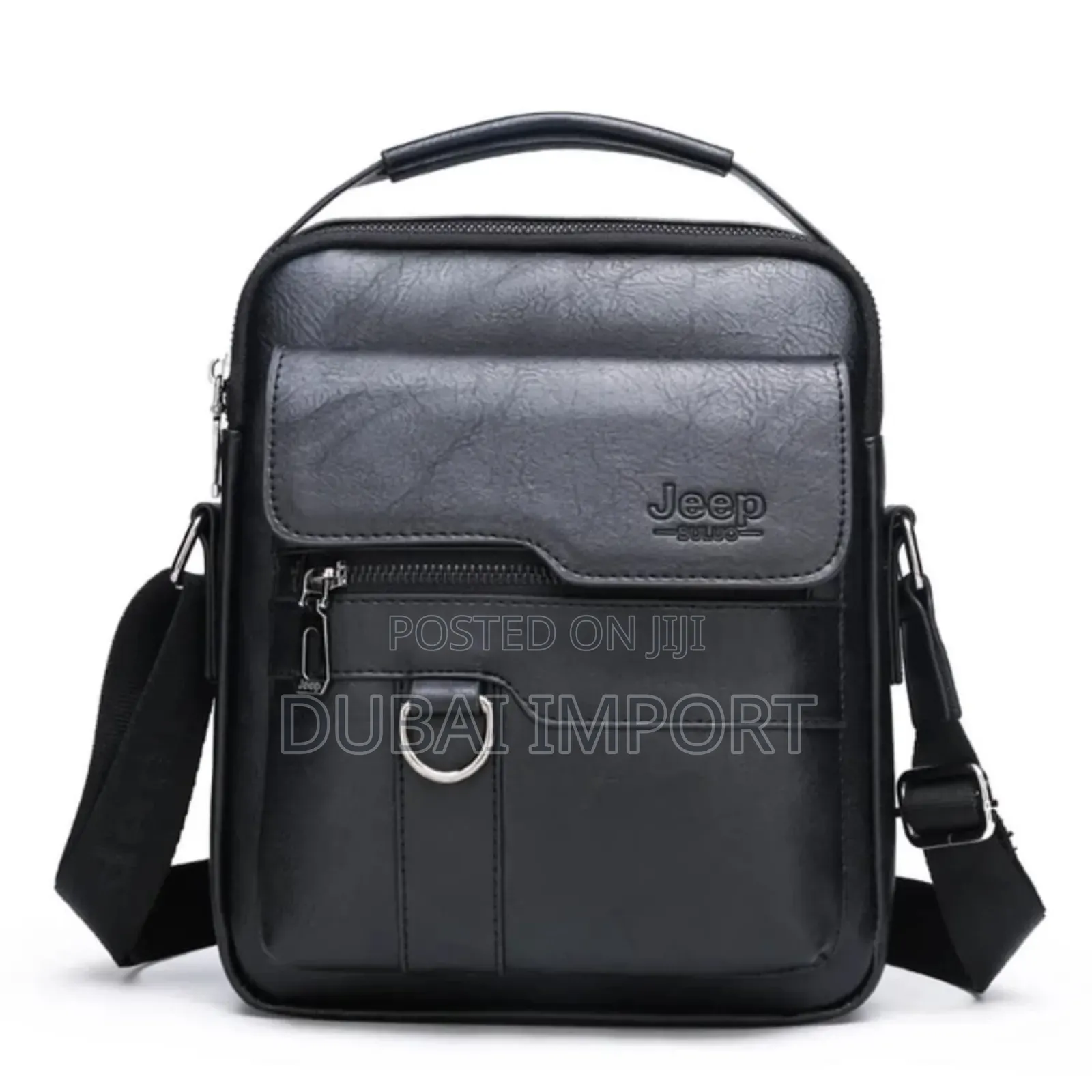 Jeep Classic Messenger Shoulder Bag /Unisex Travel Sling Bag